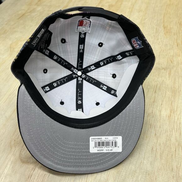 NEW Dallas Cowboys New Era 2024 NFL Crucial Catch Plaid 9FIFTY Snapback Hat - Picture 6 of 7
